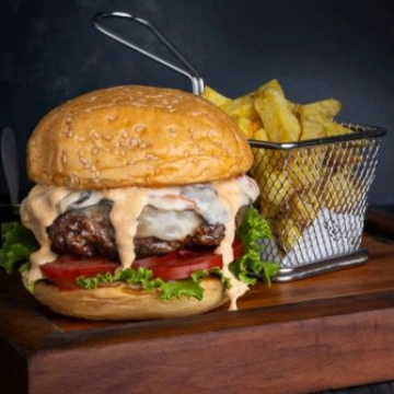 Smoked burger